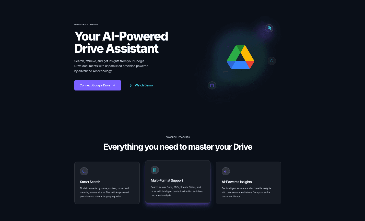 ThirdLayer - Semantic Google Drive Search